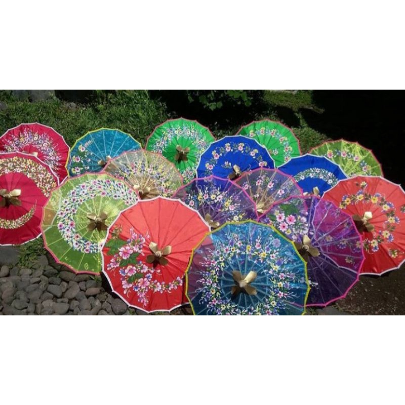 Payung dekorasi payung hias kain