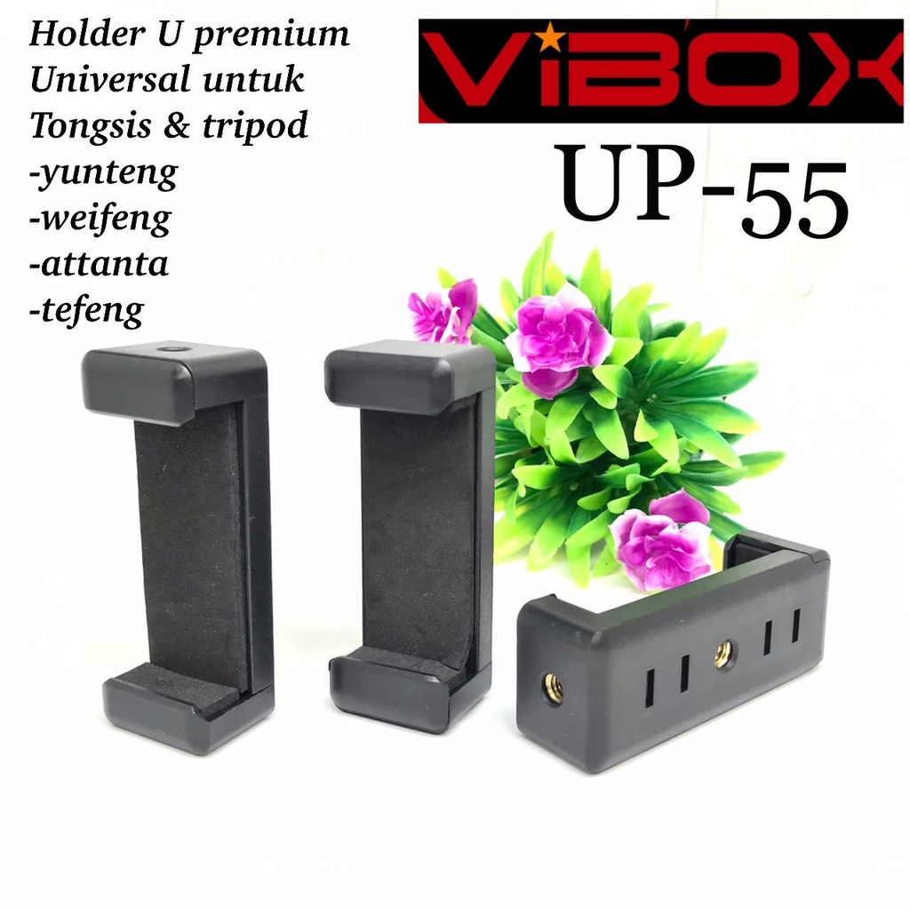 KARET VIBOX ANTI SLIP HOLDER U BUAT TONGSIS HOLDER TONGSIS DAN TRIPOD YUNTENG WEIFENG UP55