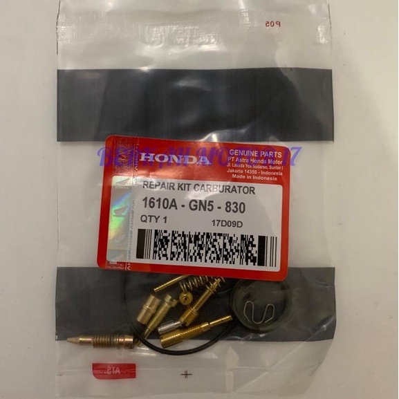Repair Kit Karburator GRAND LEGENDA PRIMA Repar Kit Karbu HONDA GN5