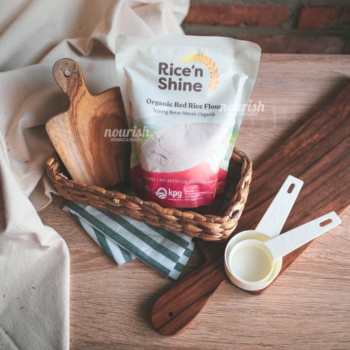 

Ketan-Beras-Tepung- Rice N Shine Organic Red Rice Flour (Tepung Beras Merah Organik) -Tepung-Beras-