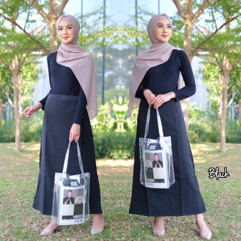 ROK KANTOR / WORK SKIRT - M L XL XXL L3 L4 L5 ROK FORMAL JUMBOSIZE - ROK KANTOR - MAHASISWA-4
