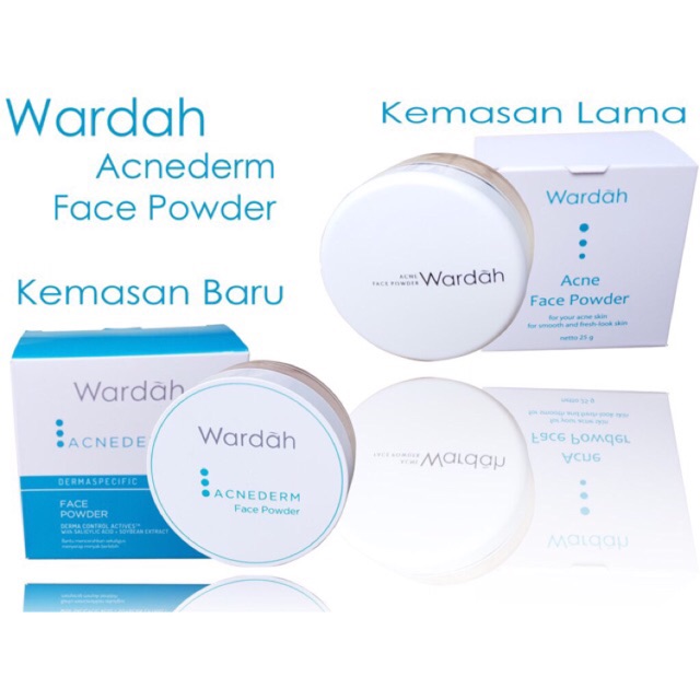 Wardah Acne Acnederm Face Powder 20gr