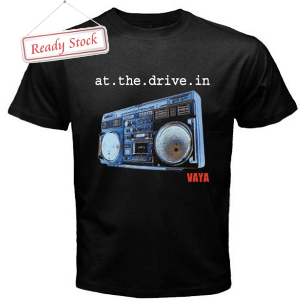 Kaos At The Drive In Vaya Tshirt Unisex Casual Tees New Cotton Ready Stock [Bisa COD] Siap Kirim