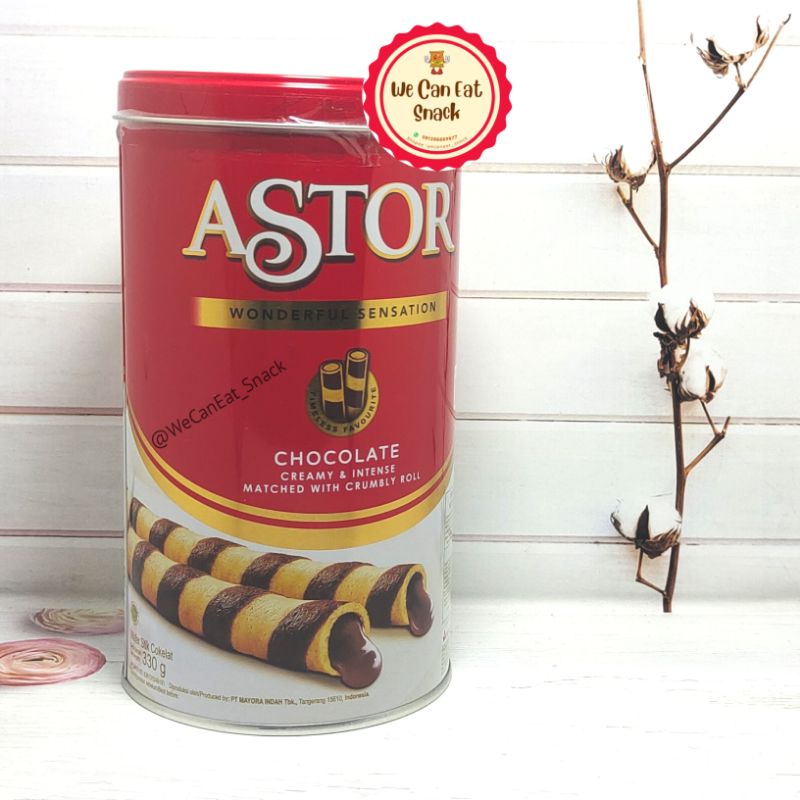 

Astor Double Chocolate 330gr Snack Wafer Stick Coklat