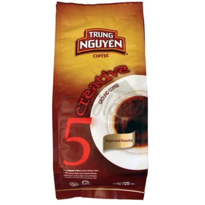 

TRUNG NGUYEN Coffee Creative 5 Ground/Bubuk - 100% Coffee Vietnam 250gr