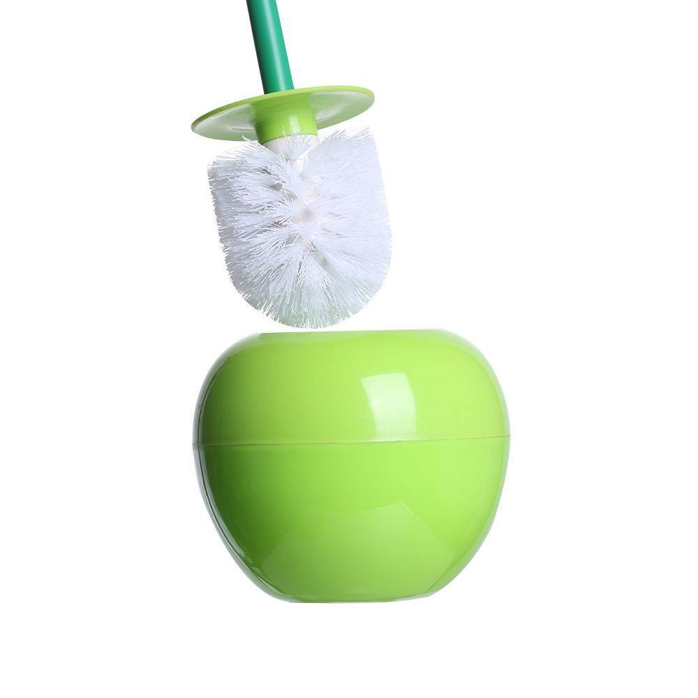 Top Cherry New Bathroom Suit toilet Brush holder Sikat Wc Tempat Sikat Wc Lovely
