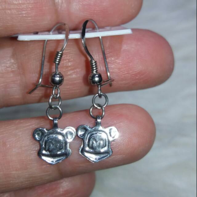 Anting Kait Monel Miki Anti Karat