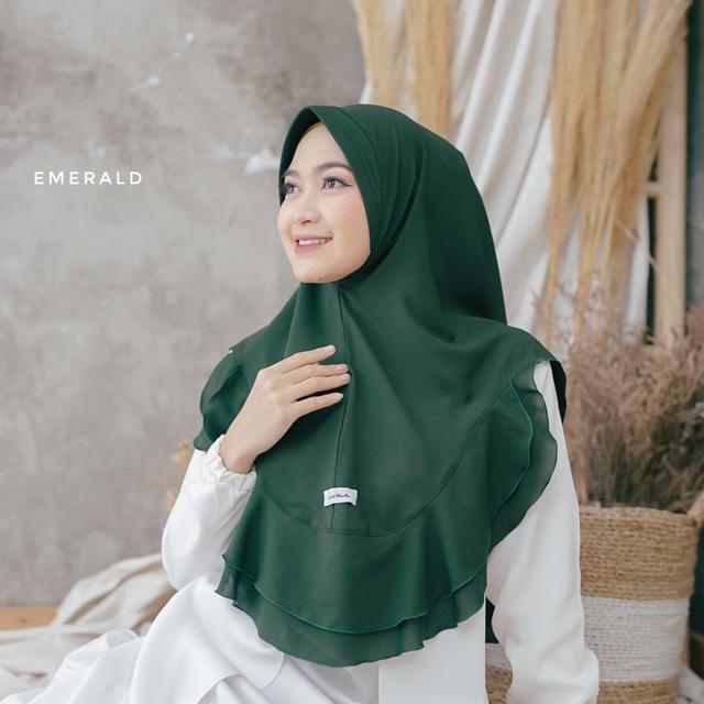 KHIMAR AMEERA ORIGINAL BYDEVINA-Emerald