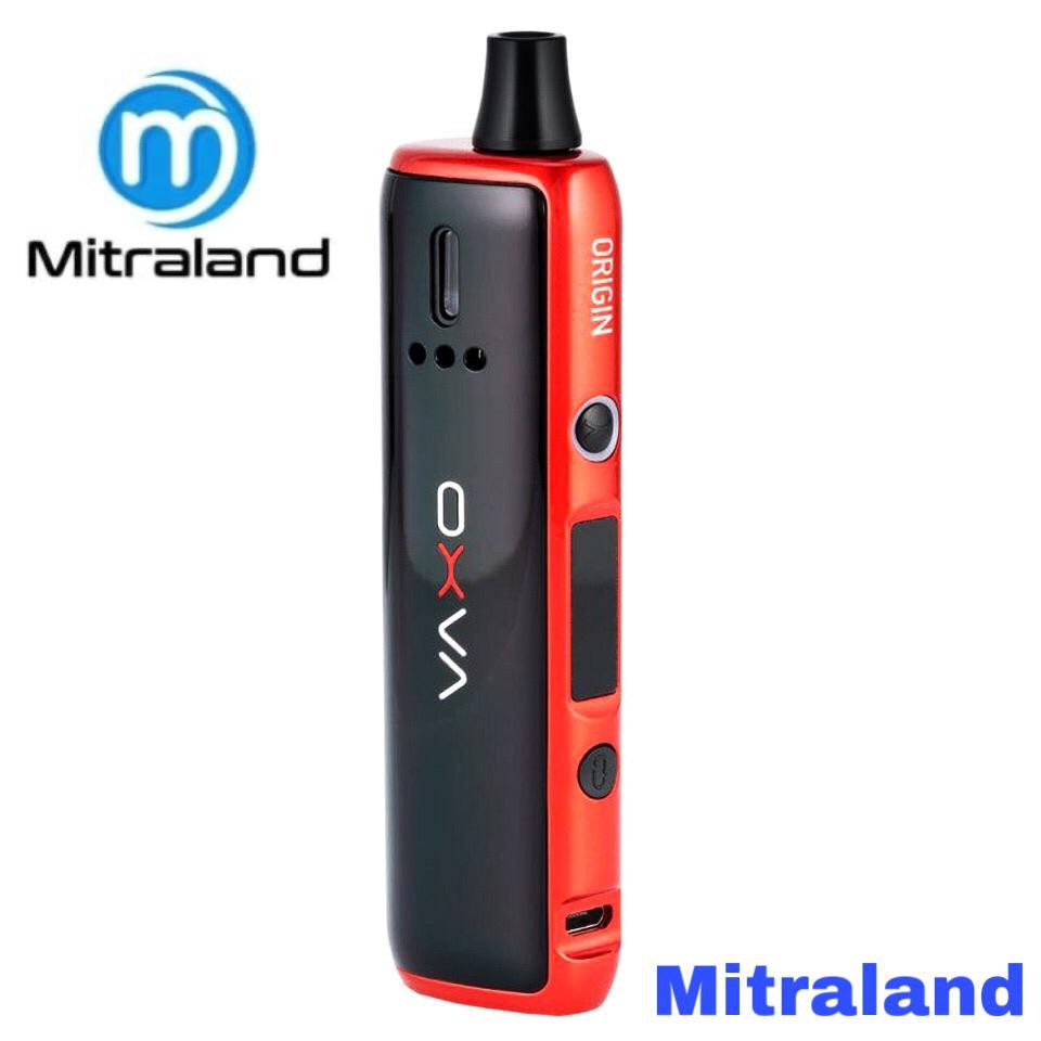 OXVA Origin 40W Pod Kit - Warna BLACK RED TRIM [Authentic]