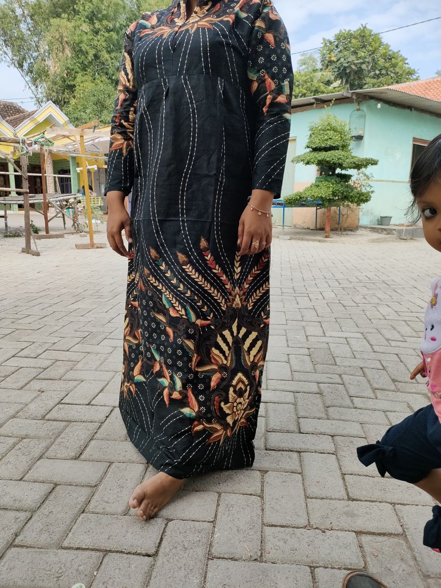 Gamis Batik Couple Ori Ndoro Jowi Garansi Termurah Shopee - Batik Modern Solo