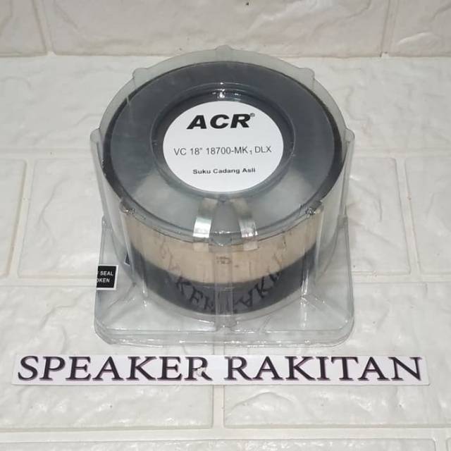 Voice Coil Speaker ACR 18 inch 18700 MK1 Deluxe ORIGINAL