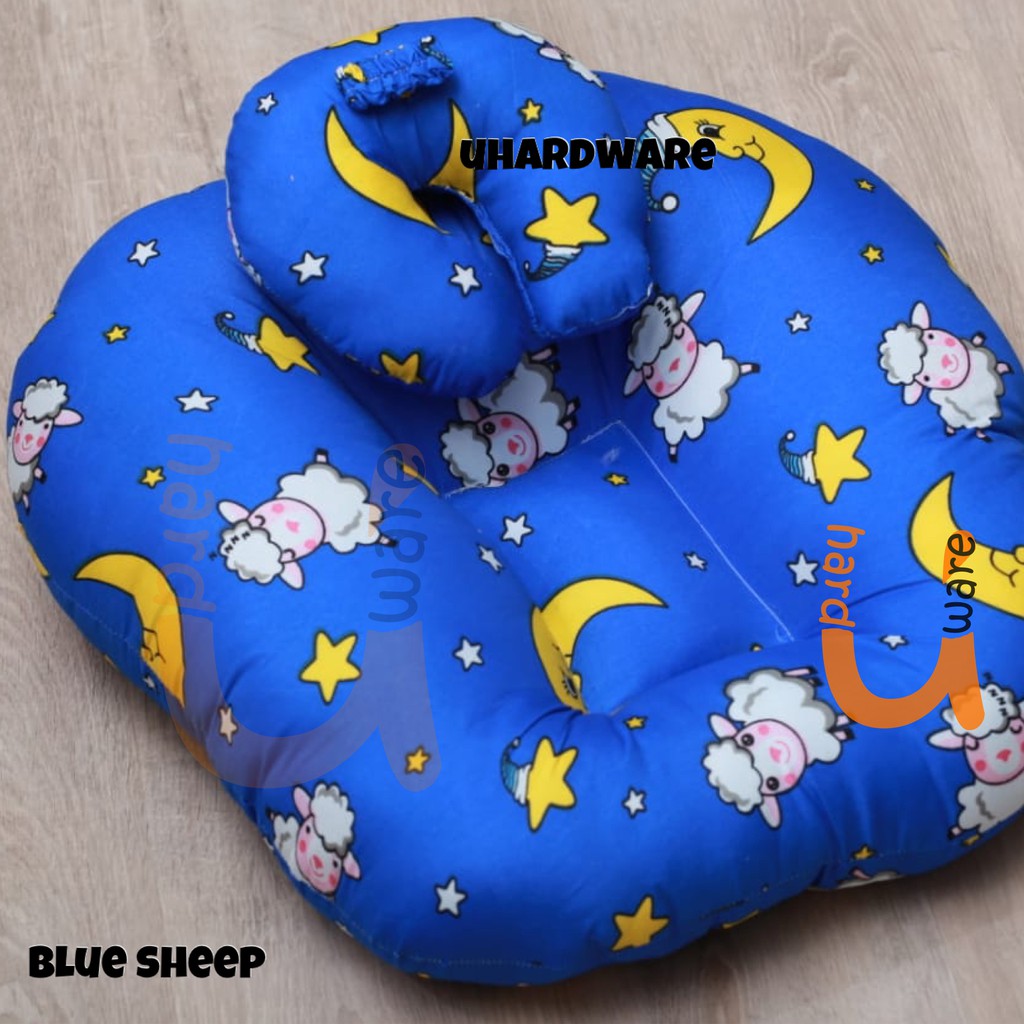 PAKET SOFA MULTIFUNGSI KASUR BAYI + BANTAL DOT