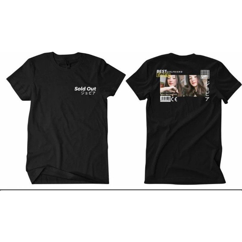 Bikin Kaos Sehari Jadi Kaos Custom Foto Gambar Sendiri Cotton Combed 30s Premium[Dreseedstore]