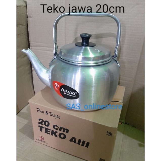 Teko jawa 20cm/Teko masak air jawa 20cm