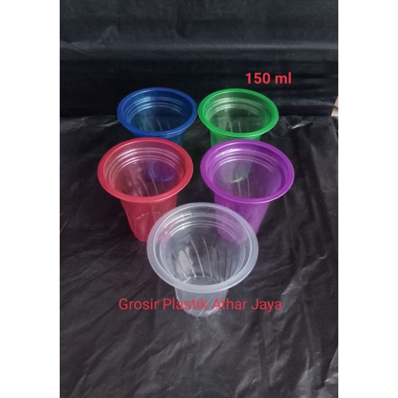 Plastik Cup 150 ml Murah / Gelas Cup Plastik / Cup Plastik / Cup Murah
