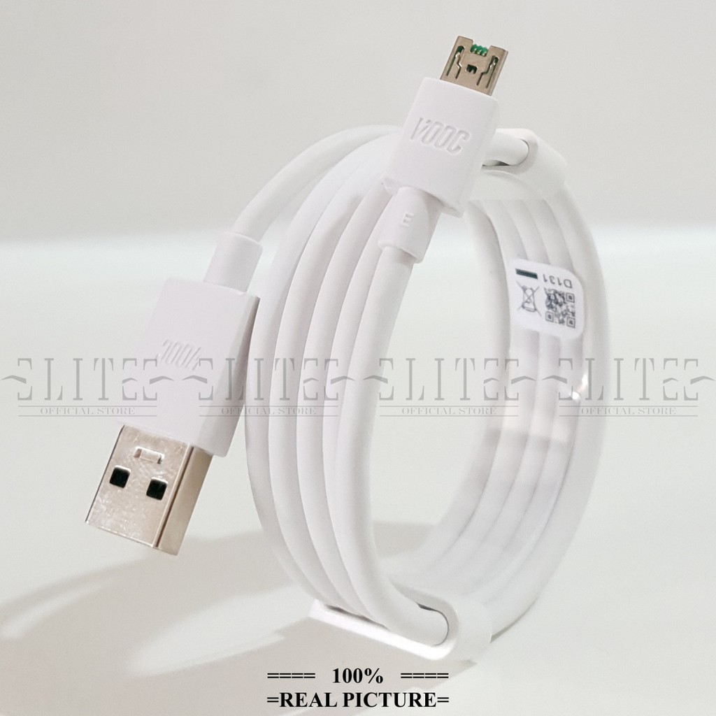 Kabel Data Oppo Vooc 4A Original Fast Charging F1 plus F3 Plus Find 7 s F5 F9 VOOC R17