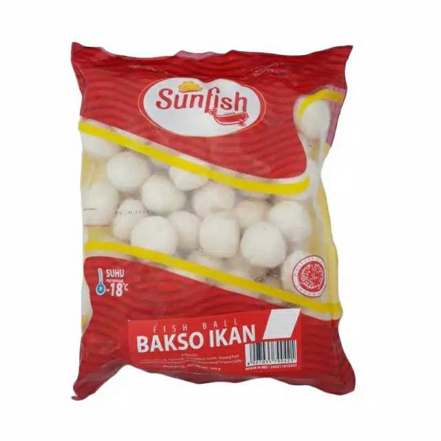 

Sunfish Fish Ball ( Bakso Ikan Isi 100 ) / 1 Pack