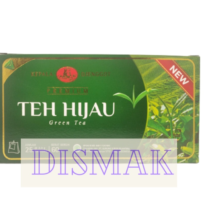 Teh Hijau  Kepala Djenggot Premium Green Tea Celup Amplop