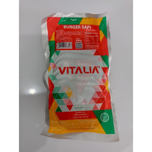 

Vitalia Burger Sapi 250gr