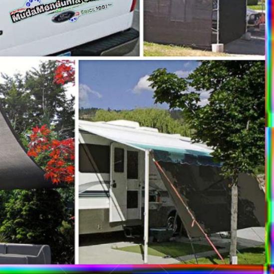 Paranet Nylon Nilon 85% Lebar 3 Meter Shading Net Import