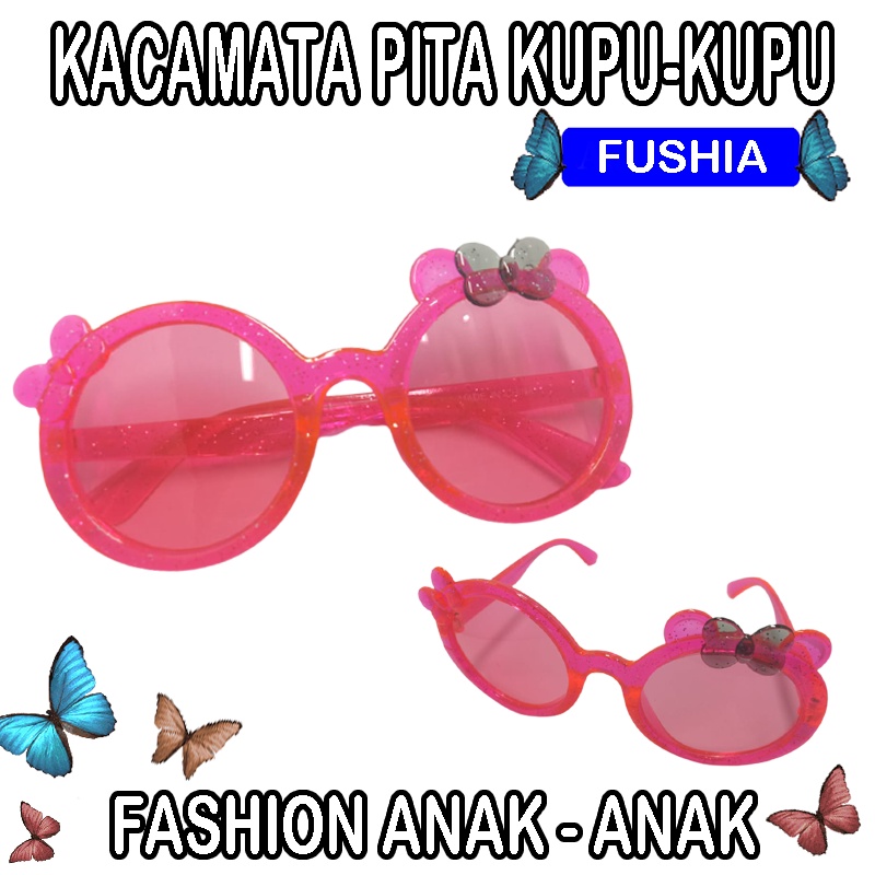 New! Kacamata Anak anak Fashion Lucu Frame Bulat Boboho Vita Kupu Kupu Kaca mata Gaya Kacamata Outdoor kaca mata Fashion Kacamata Anak Vita Kupu Kupu