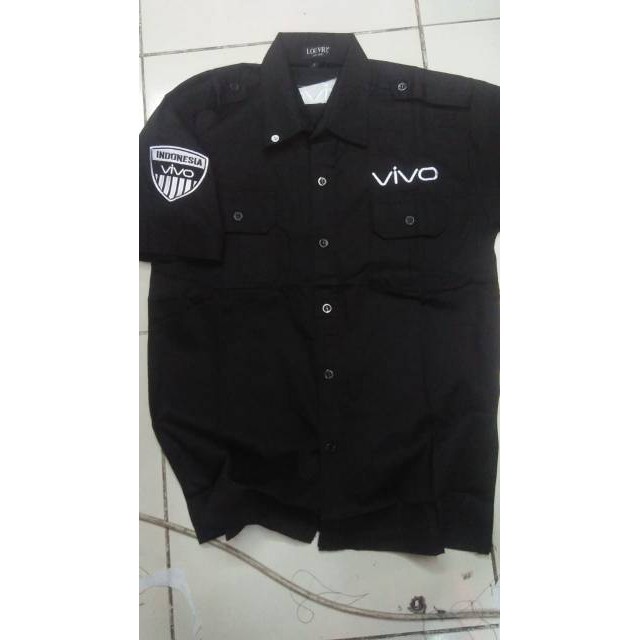 HOT SALE KEMEJA SERAGAM LAPANGAN  - BAJU SERAGAM PDL VIVO NET  LAPANGAN CUSTOME