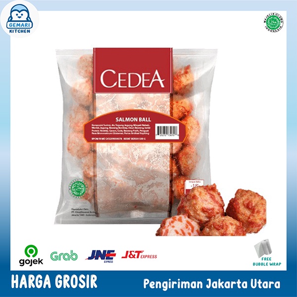 CEDEA BAKSO IKAN SALMON 500 GRAM