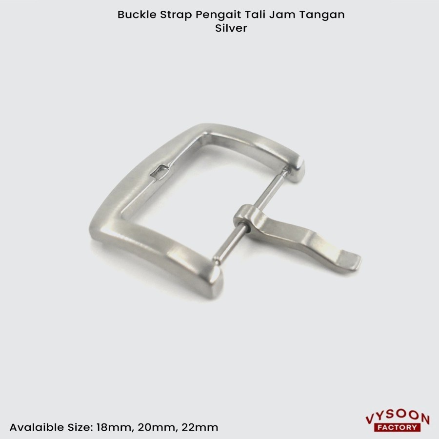 Buckle Tali Jam Tangan 18mm 20mm 22 Stainless Steel Pengait Tali