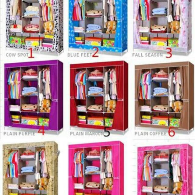 Promo Lemari Pakaian Jumbo / Lemari Pakaian Portable Jumbo