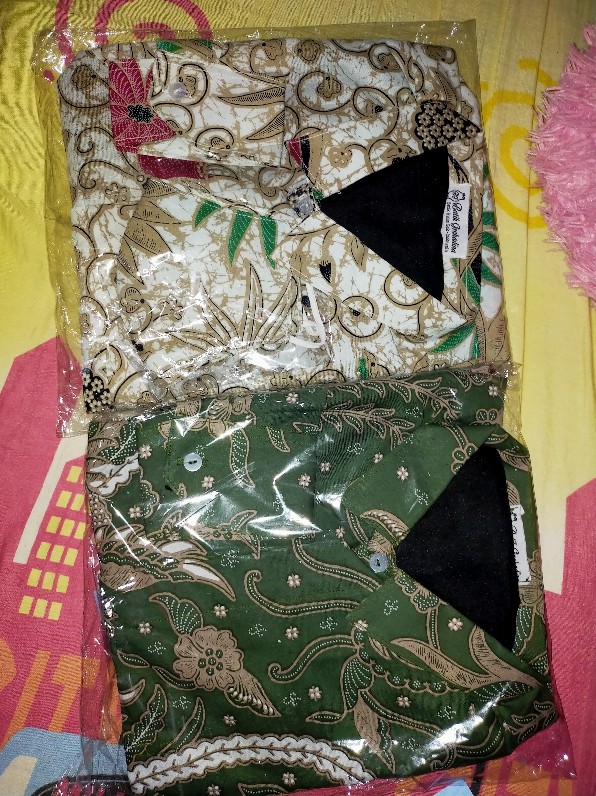 Ukel Hijau Kemeja Batik Pria Kekinian Furing Halus Dan Adem Asli Solo