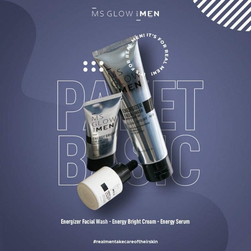 Ms Glow Man Original | Cream Ms Glow Man | Serum Ms Glow Man | Facial Wash Ms Glow Man