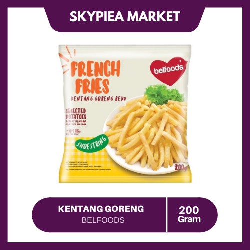 

PROMO Kentang Goreng - Belfoods Kentang Goreng 200 Gram - SKYPIEA MARKET