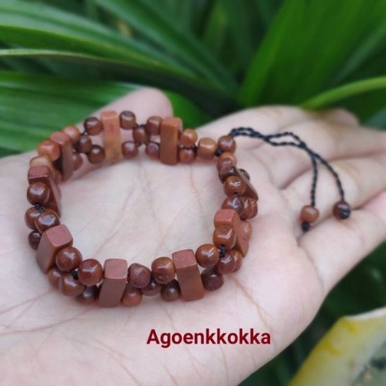 Gelang merica Bata coklat kokka kaokah