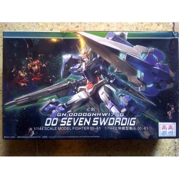 Gundam 00 Seven Sword HG Hongli 1/144