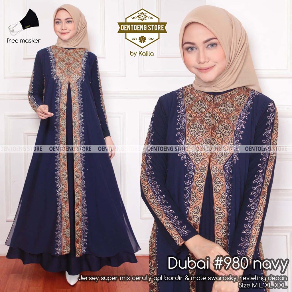ABAYA DUBAI 980/GAMIS ABAYA TURKEY MAROON JUMBO LD 120/ABAYA TURKEY WARNA CERAH