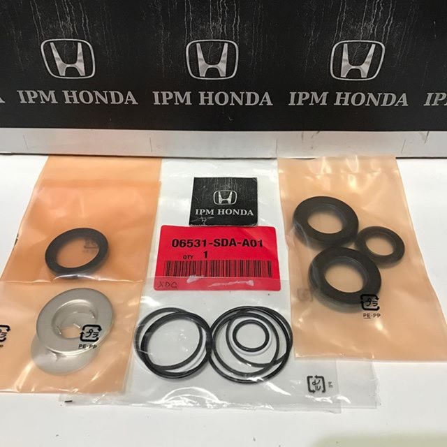 06531 SDA / SNA Seal Sil Kit Gearbox Rack Power Steering Powersteering Bawah With Pinion Stiur Steer Stir Honda Accord CM5 2003-2007 Civic FD1 2006-2011