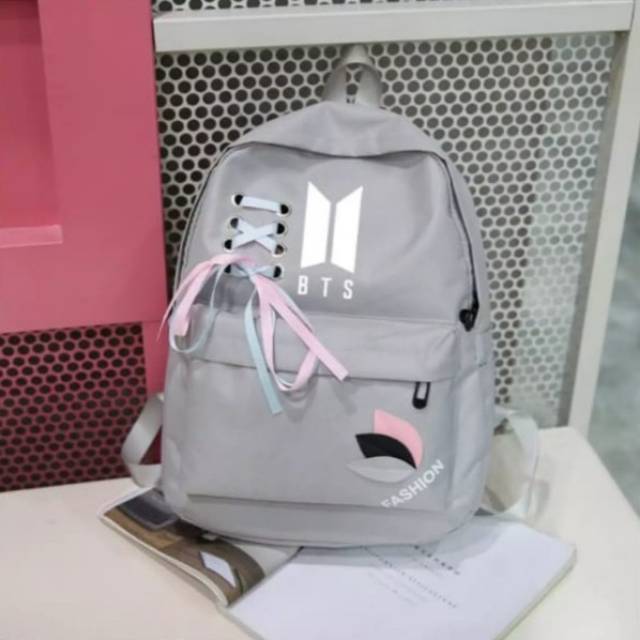 &quot;aurabagss&quot; - Tas Anak Ransel Anak Perempuan &quot;BTS PITA&quot; Tas Ransel Sekolah Anak Perempuan SD SMP SMA Backpack Anak Perempuan Multifungsi Keren Trendy High Quality