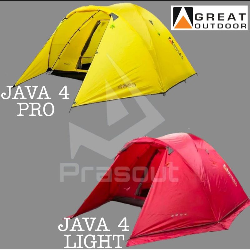 Tenda Great Outdoor Java 4 PRO (Doble layer),JAVA  4 LIGHT