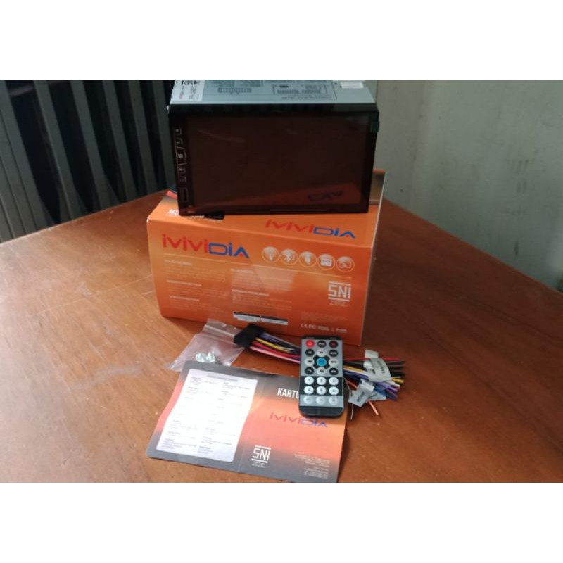 Head Unit MP3-MP4 Double Din MVIDIA MDV-6630 Deckless 6630