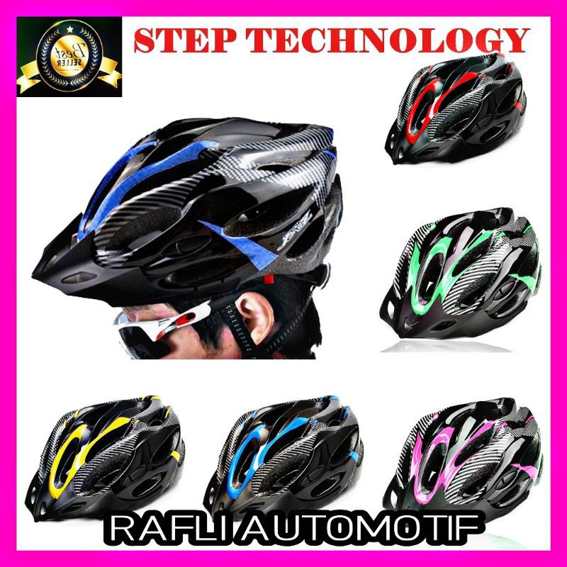 Helm Sepeda Gunung MTB Bycicle Helmet Ultralight Helm Sepeda Dewasa Perlengkapan Olahraga Aksesoris