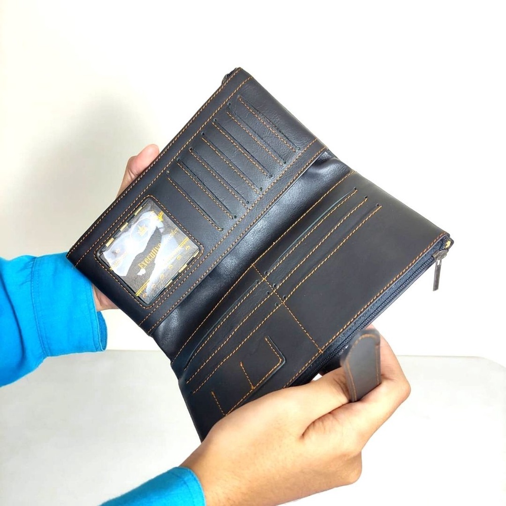 Dompet Wanita Lipat Panjang VIONA Dompet Kulit Asli