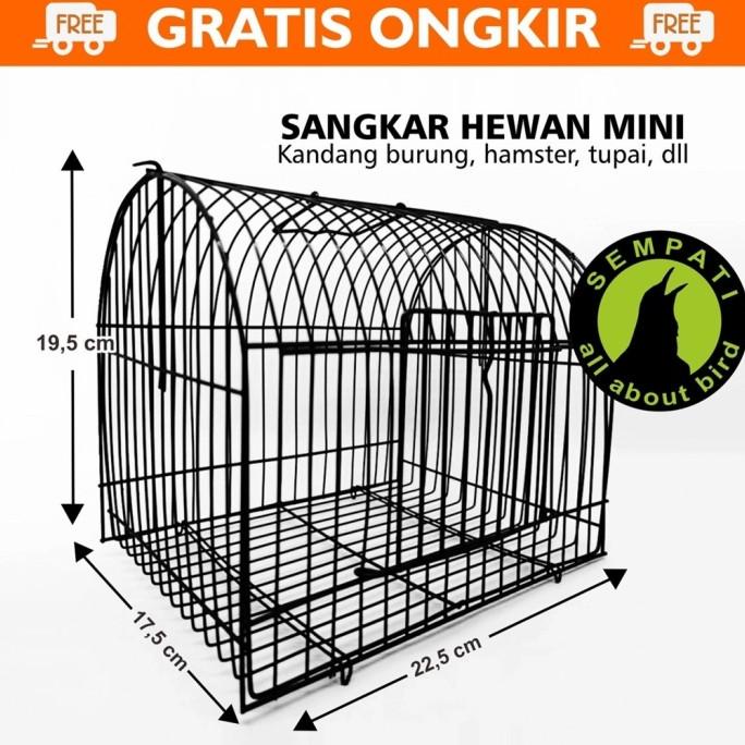 *****] SANGKAR KANDANG BESI MINI UNTUK UNTULAN BAWA BURUNG UNTUK COD