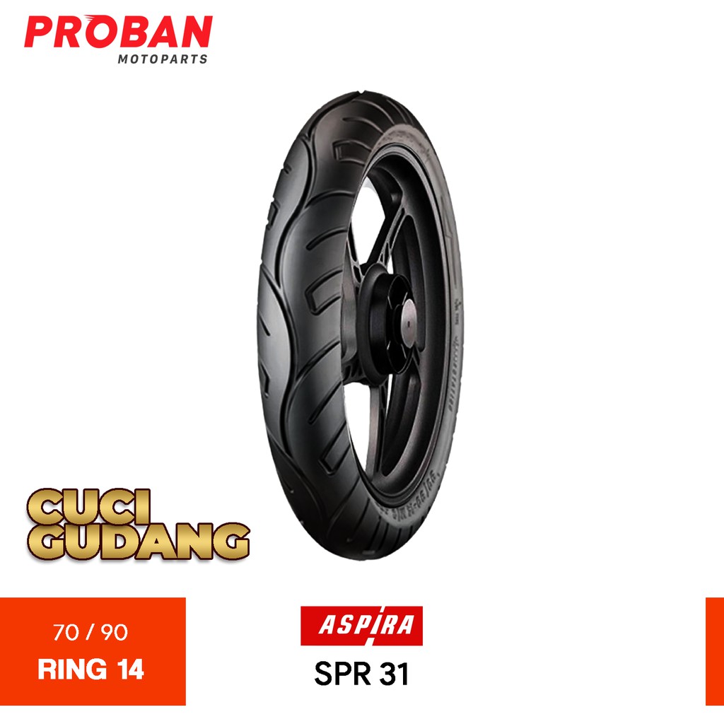 

ASPIRA TT SPR 31 70/90-14 CUCI GUDANG Ban Motor Tubetype