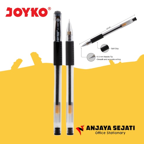 

Gelpen Joyko JK 100NT Hitam - Lusinan - 12pcs