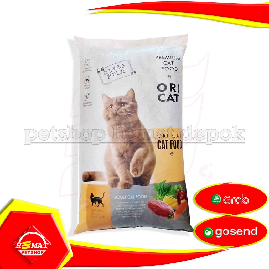 [GOSEND] Ori Cat food 20 Kg donat Ikan Makanan kucing murah 20kg