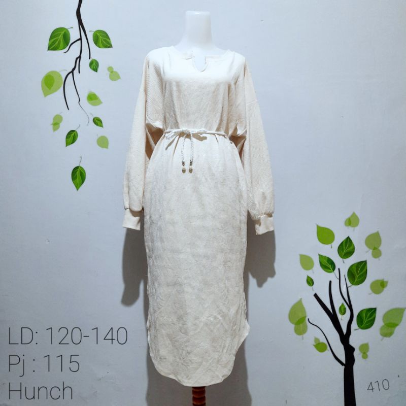 Preloved tunik dress vintage jumbo lengan panjang