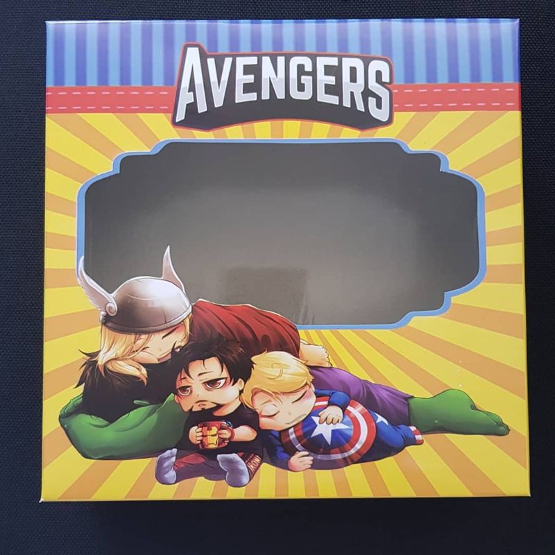 

(SSJ) Kardus Kue Ulang Tahun / Nasi Avangers