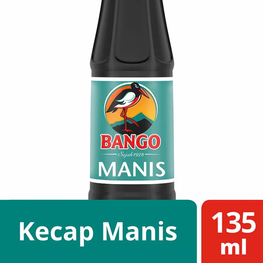 

BANGO Kecap Manis Botol 135ml