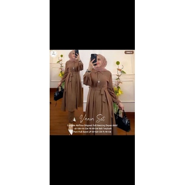 vania setelan wanita warna choco