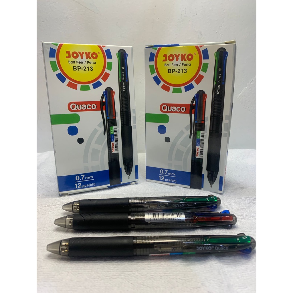 

Pulpen / Pen Joyko Quaco BP- 213 (4warna)